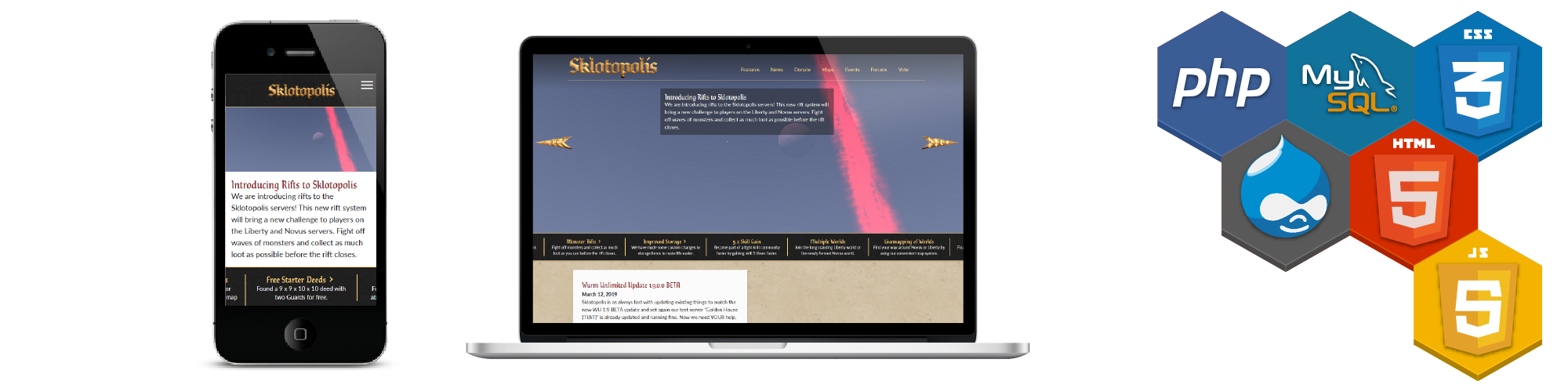 Sklotopolis Freelance Website